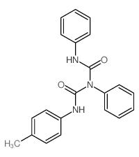 Imidodicarbonicdiamide, N-(4-methylphenyl)-N',2-diphenyl- picture
