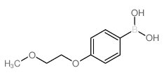 (4-(2-METHOXYETHOXY)PHENYL)BORONIC ACID Structure