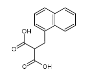 [1]naphthylmethyl-malonic acid Structure