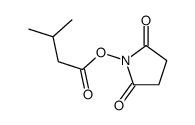 (2,5-dioxopyrrolidin-1-yl) 3-methylbutanoate结构式