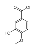 Benzoyl chloride, 3-hydroxy-4-methoxy- (9CI) picture