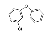 1-chloro[1]benzofuro[3,2-c]pyridine结构式