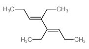 3,5-Octadiene,4,5-diethyl-, (3E,5E)-结构式