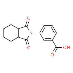 3-(1,3-DIOXO-OCTAHYDRO-ISOINDOL-2-YL)-BENZOIC ACID Structure
