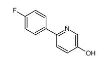 6-(4-fluorophenyl)pyridin-3-ol结构式