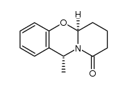 (5aS,11R)-11-methyl-5a,6,7,8-tetrahydrobenzo[e]pyrido[2,1-b][1,3]oxazin-9(11H)-one结构式