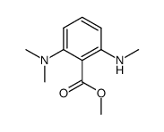 Benzoic acid, 2-(dimethylamino)-6-(methylamino)-, methyl ester (9CI)结构式