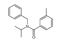 N-Benzyl-N-isopropyl-3-methylbenzamide Structure