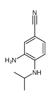 3-AMINO-4-ISOPROPYLAMINO-BENZONITRILE picture