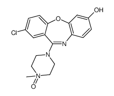 4-(2-chloro-7-hydroxydibenzo[b,f][1,4]oxazepin-11-yl)-1-methylpiperazine 1-oxide Structure