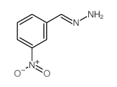 Benzaldehyde, 3-nitro-,hydrazone结构式