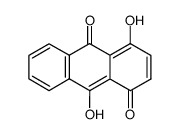 4,9-dihydroxy-1,10-anthraquinone结构式