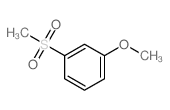 1-methoxy-3-methylsulfonyl-benzene structure