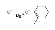 magnesium 2-methylcyclohex-1-en-1-olate chloride结构式