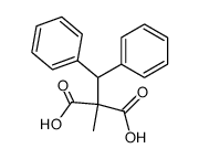 2-benzhydryl-2-methylmalonic acid结构式