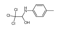 2,2,2-trichloro-1-p-toluidino-ethanol Structure