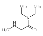 n,n-diethyl-2-(methylamino)acetamide hydrochloride Structure