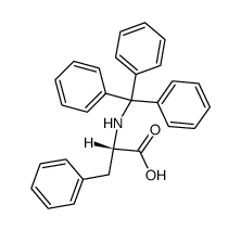 Trt-Phe-OH Structure