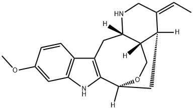(3S)-4-Demethyl-3,17-epoxy-11-methoxyvobasan结构式