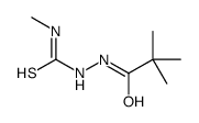 2,2-dimethyl-2'-[(methylamino)thioxomethyl]propionohydrazide picture
