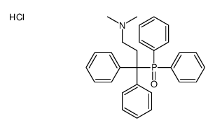 3-diphenylphosphoryl-N,N-dimethyl-3,3-diphenylpropan-1-amine,hydrochloride结构式