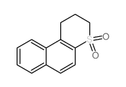 1H-Naphtho[2,1-b]thiopyran,2,3-dihydro-, 4,4-dioxide结构式