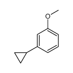 1-环丙基-3-甲氧基苯结构式