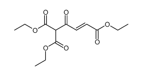 2-oxo-but-3-ene-1,1,4t-tricarboxylic acid triethyl ester结构式
