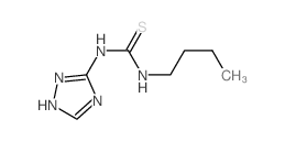 1-butyl-3-(2H-1,2,4-triazol-3-yl)thiourea Structure