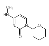 4-methylamino-1-(oxan-2-yl)pyrimidin-2-one Structure