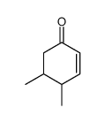 4,5-Dimethyl-2-cyclohexen-1-one结构式