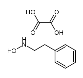 N-phenethyl(hydroxylamine) oxalic acid salt Structure