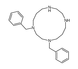 1,4-dibenzyl-1,4,8,11-tetrazacyclotetradecane结构式