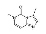 3,6-Dimethylimidazo[1,2-c]pyrimidin-5(6H)-one结构式