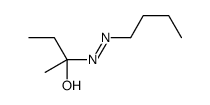 2-(butyldiazenyl)butan-2-ol Structure