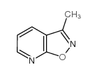 3-METHYLISOXAZOLO[5,4-B]PYRIDINE Structure