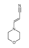 3-morpholin-4-ylprop-2-enenitrile结构式