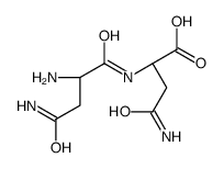 (2S)-4-amino-2-[[(2S)-2,4-diamino-4-oxobutanoyl]amino]-4-oxobutanoic acid Structure