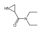 2-Aziridinecarboxamide,N,N-diethyl-(9CI) structure