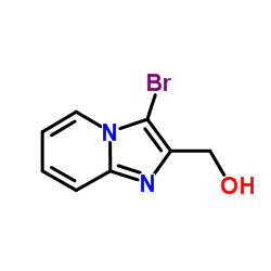 (3-Bromoimidazo[1,2-a]pyridin-2-yl)methanol结构式