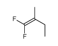 1,1-difluoro-2-methylbut-1-ene结构式