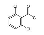 2,4-Dichloronicotinoyl chloride结构式