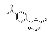 (4-nitrophenyl)methyl 3-aminobut-2-enoate Structure