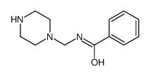 N-(piperazin-1-ylmethyl)benzamide结构式