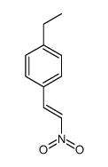 1-ethyl-4-(2-nitroethenyl)benzene Structure