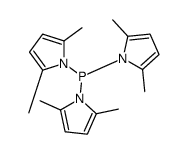 tris(2,5-dimethylpyrrol-1-yl)phosphane Structure