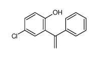 4-chloro-2-(1-phenylethenyl)phenol Structure