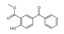 5-benzoyl-2-hydroxy-benzoic acid methyl ester Structure