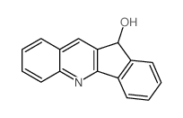 11H-indeno[1,2-b]quinolin-11-ol Structure