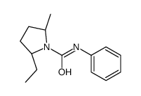 (2S,5R)-2-ethyl-5-methyl-N-phenylpyrrolidine-1-carboxamide结构式